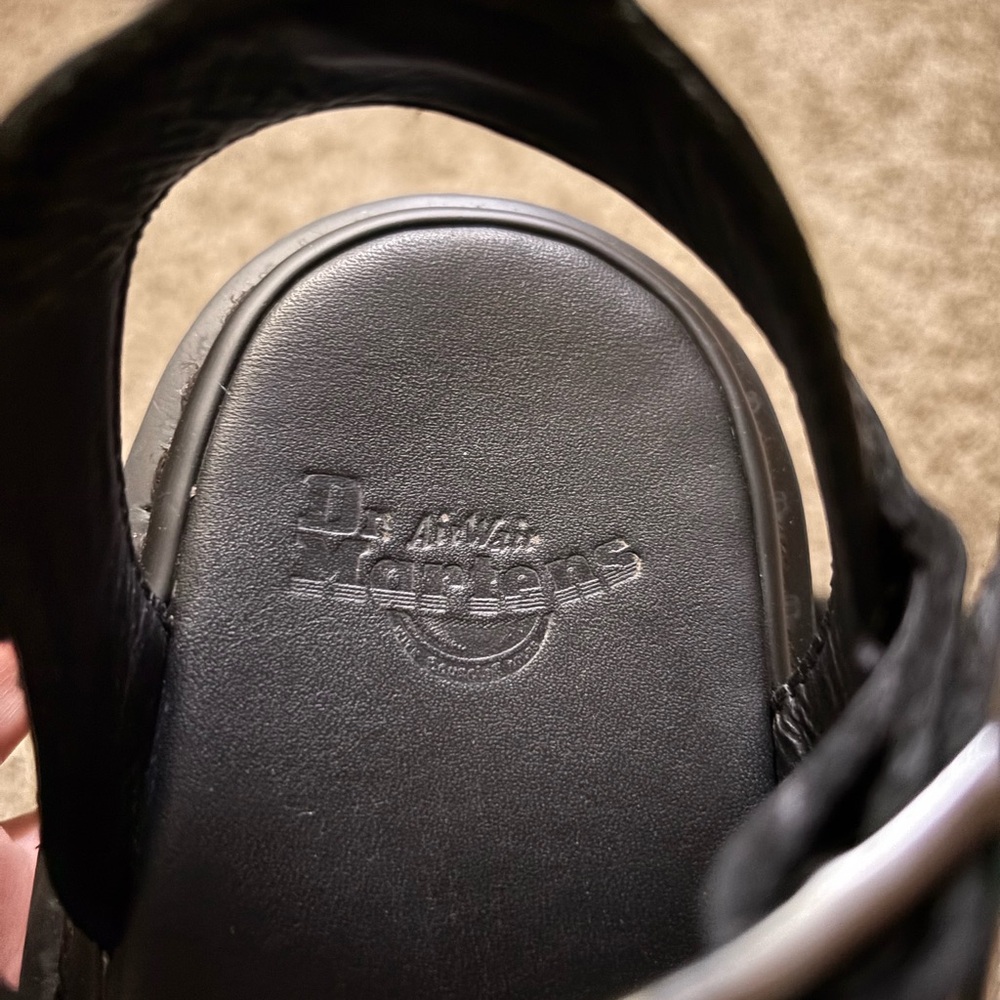 Dr. Martens Black Sandals - Picture 7 of 9